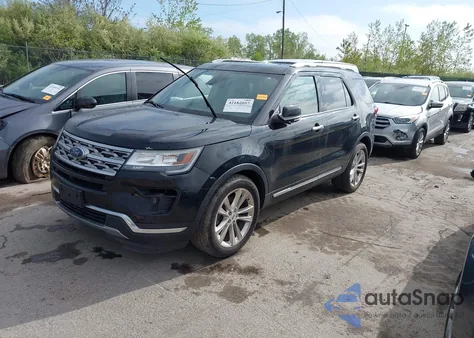 2018 Ford Explorer Limited из США, поврежденный, VIN 1FM5K7F80JGC83977